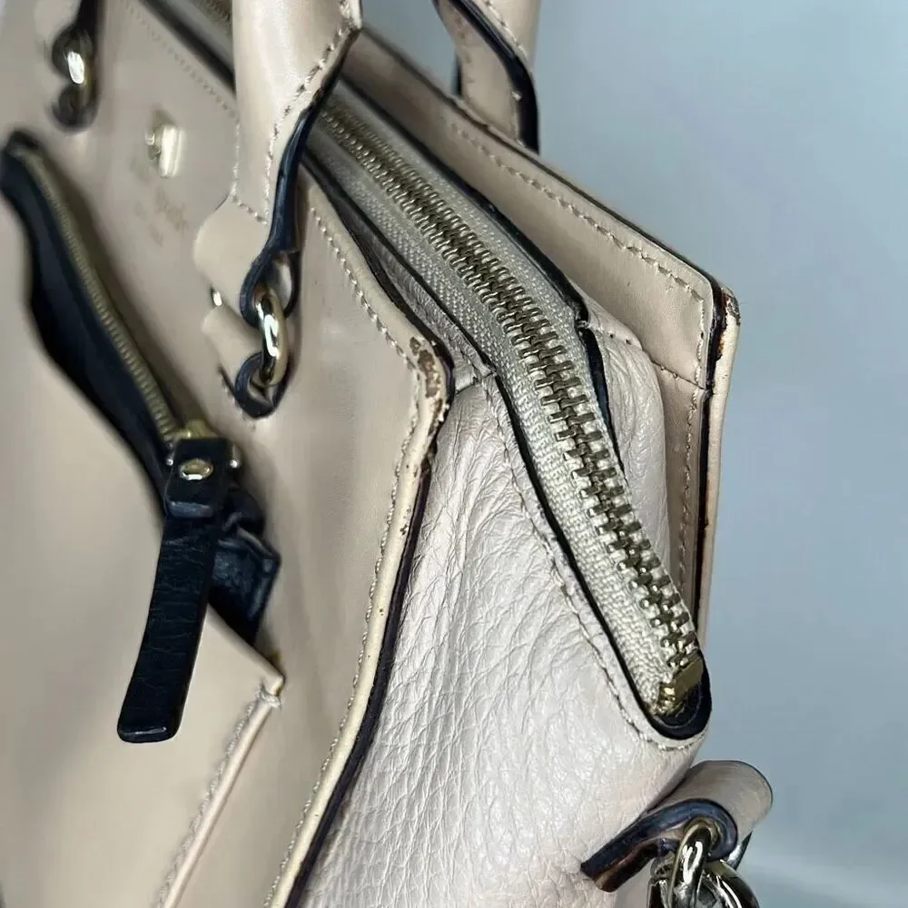Kate Spade New York Mini Bernadine Hadley Satchel Crossbody Afftgo Tan